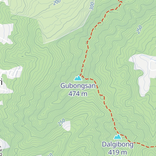 Map of Gubongsan