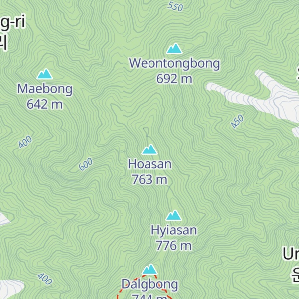 Map of Hoasan