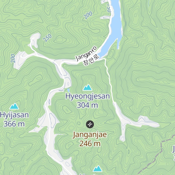 Map of Hyeongjesan