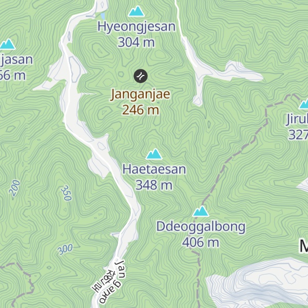 Map of Haetaesan