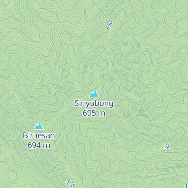 Map of Sinyubong