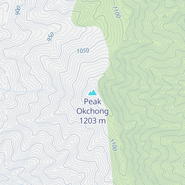 Map of Peak Okchong