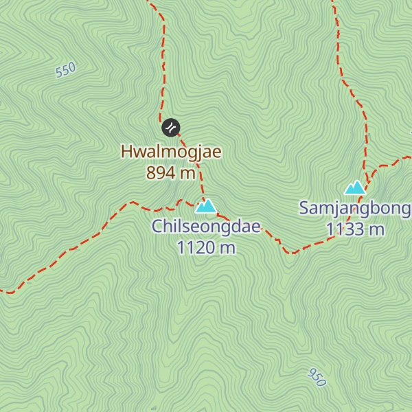 Map of Chilseongdae