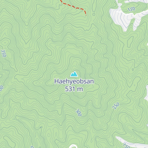 Map of Haehyeobsan