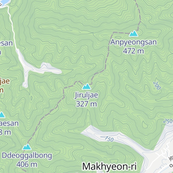 Map of Jiruljae