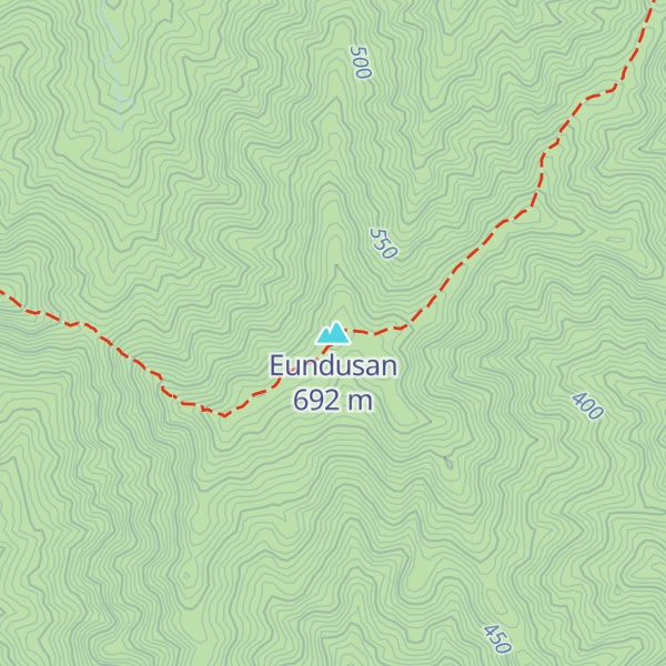 Map of Eundusan