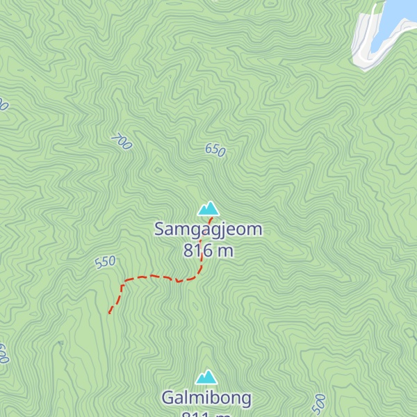Map of Samgagjeom
