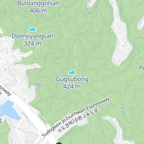 Map of Gugsubong