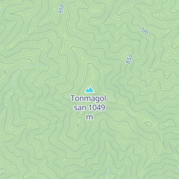 Map of Tonmagol-san