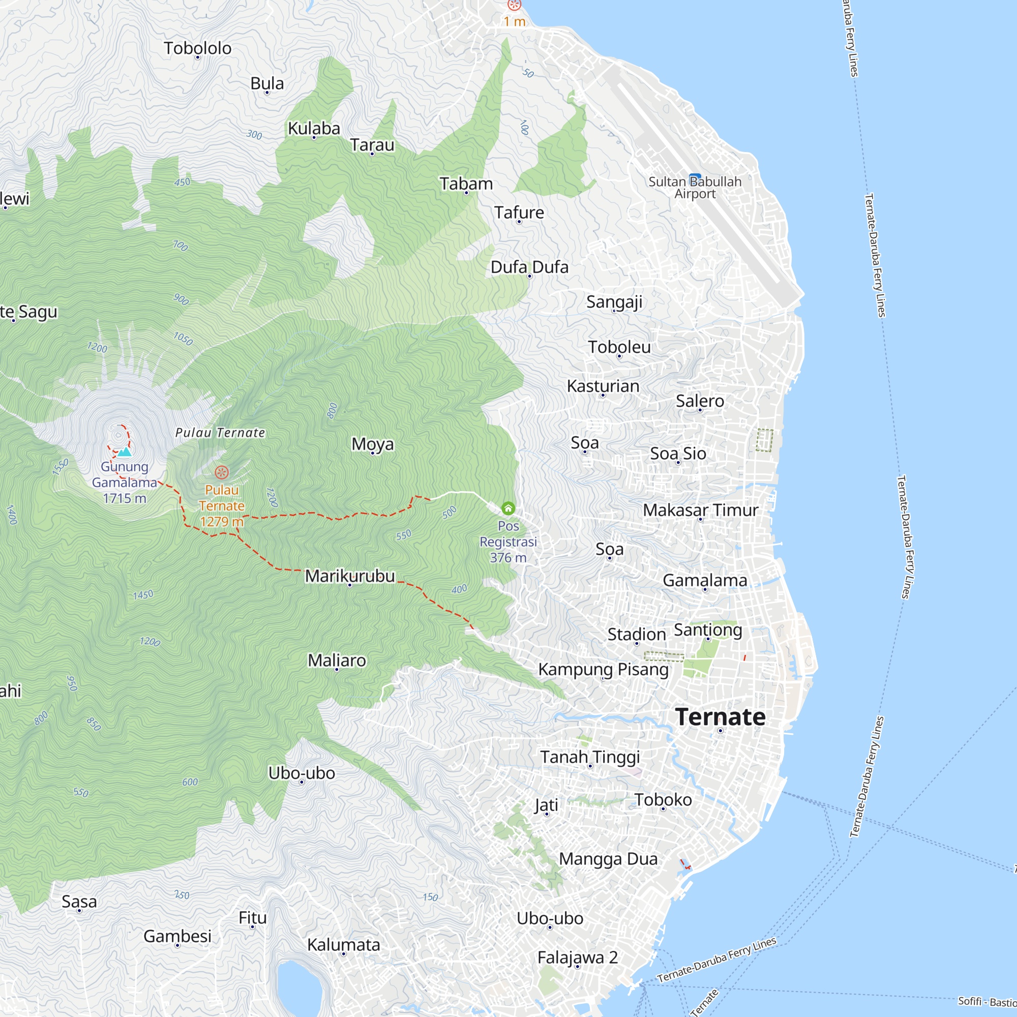 Pos Registrasi map