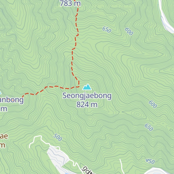 Map of Seongjaebong