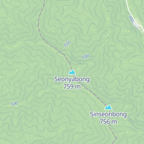 Map of Seonyabong