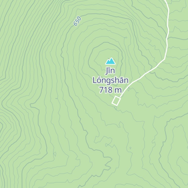 Map of Héng Tóu Shān