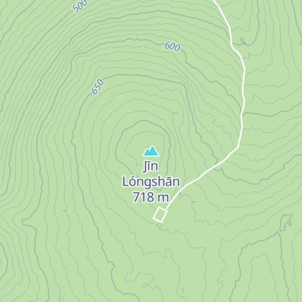 Map of Jīn Lóngshān