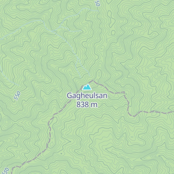 Map of Gagheulsan