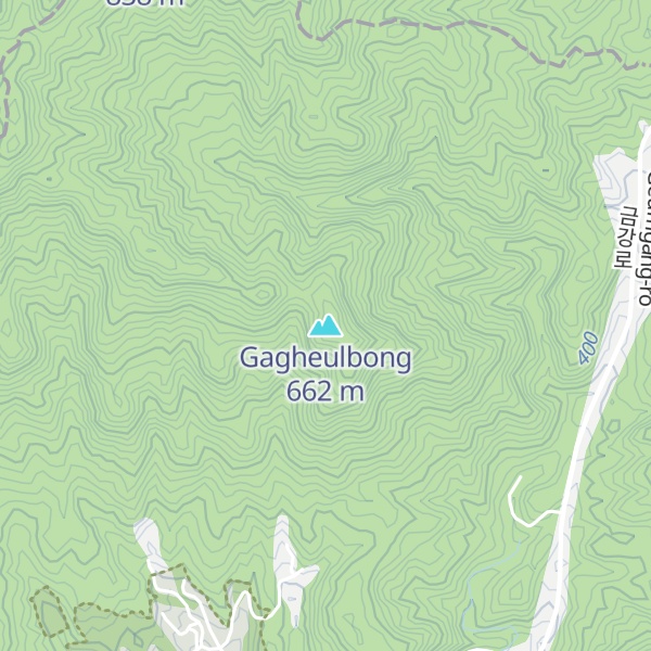 Map of Gagheulbong