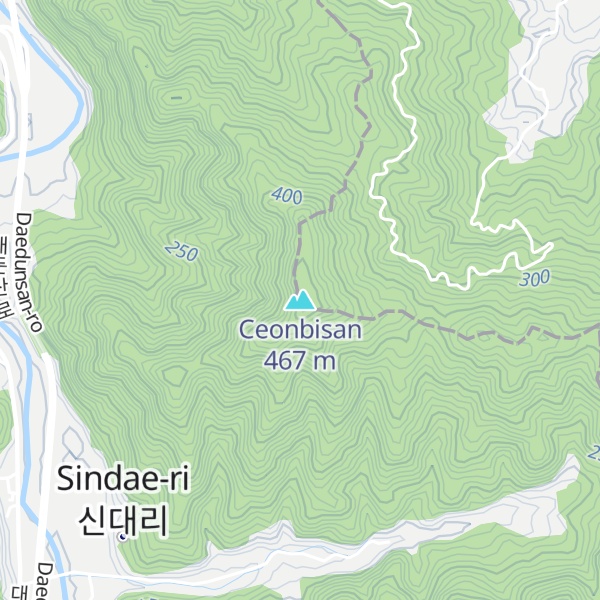 Map of Ceonbisan
