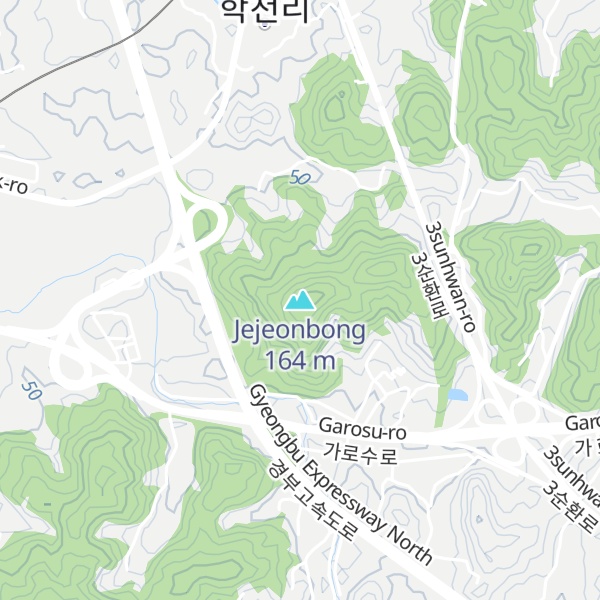 Map of Jejeonbong
