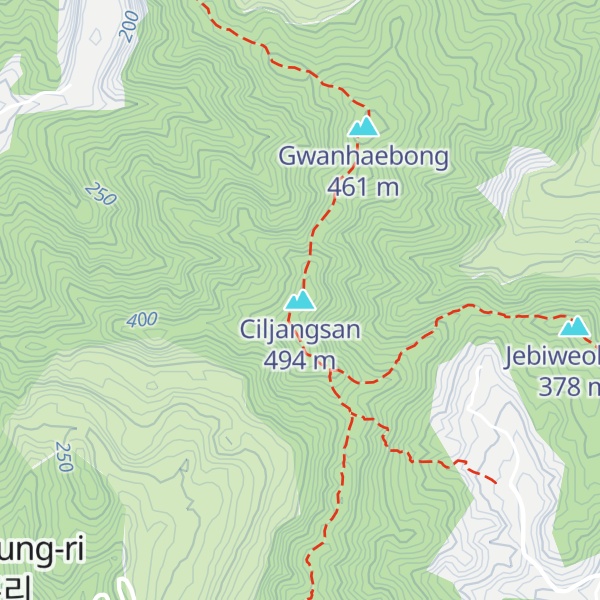 Map of Ciljangsan
