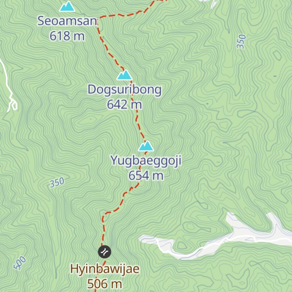 Map of Yugbaeggoji