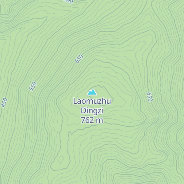 Map of Laomuzhu Dingzi