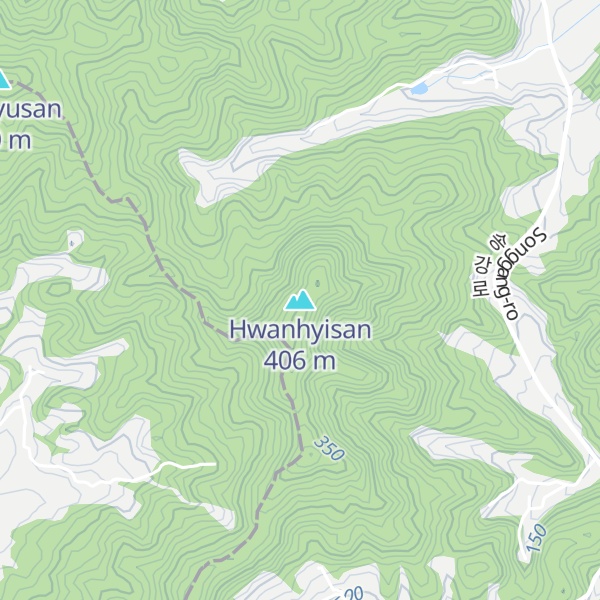 Map of Hwanhyisan
