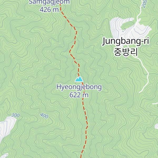 Map of Hyeongjebong