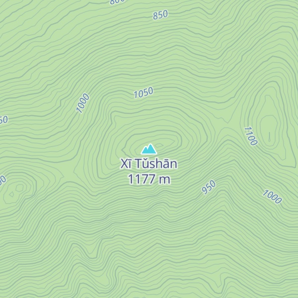 Map of Xī Tǔshān