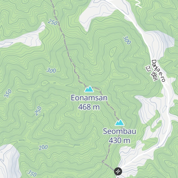 Map of Eonamsan