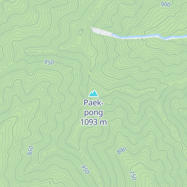 Map of Paek-pong