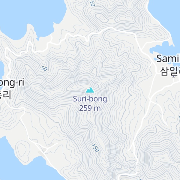 Map of Suri-bong
