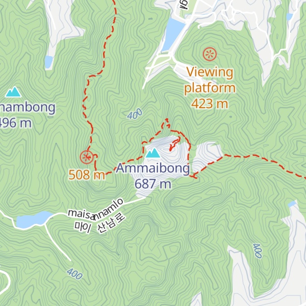 Map of Ammaibong