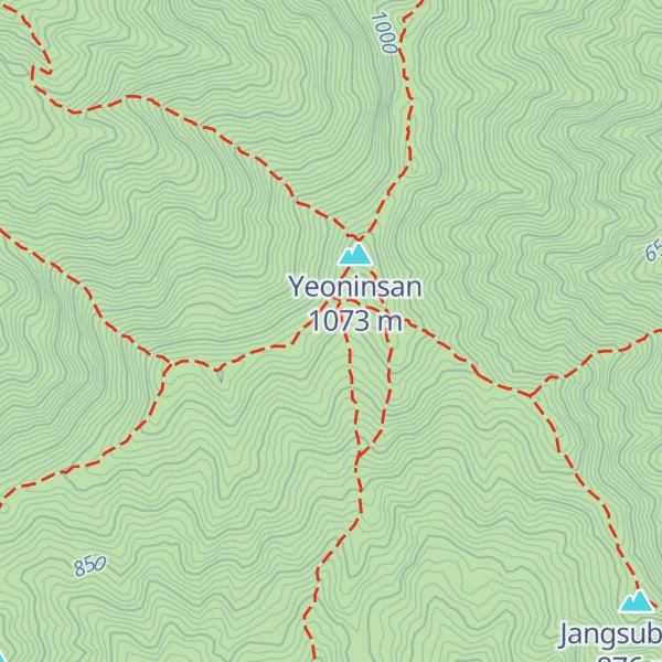 Map of Yeoninsanjang