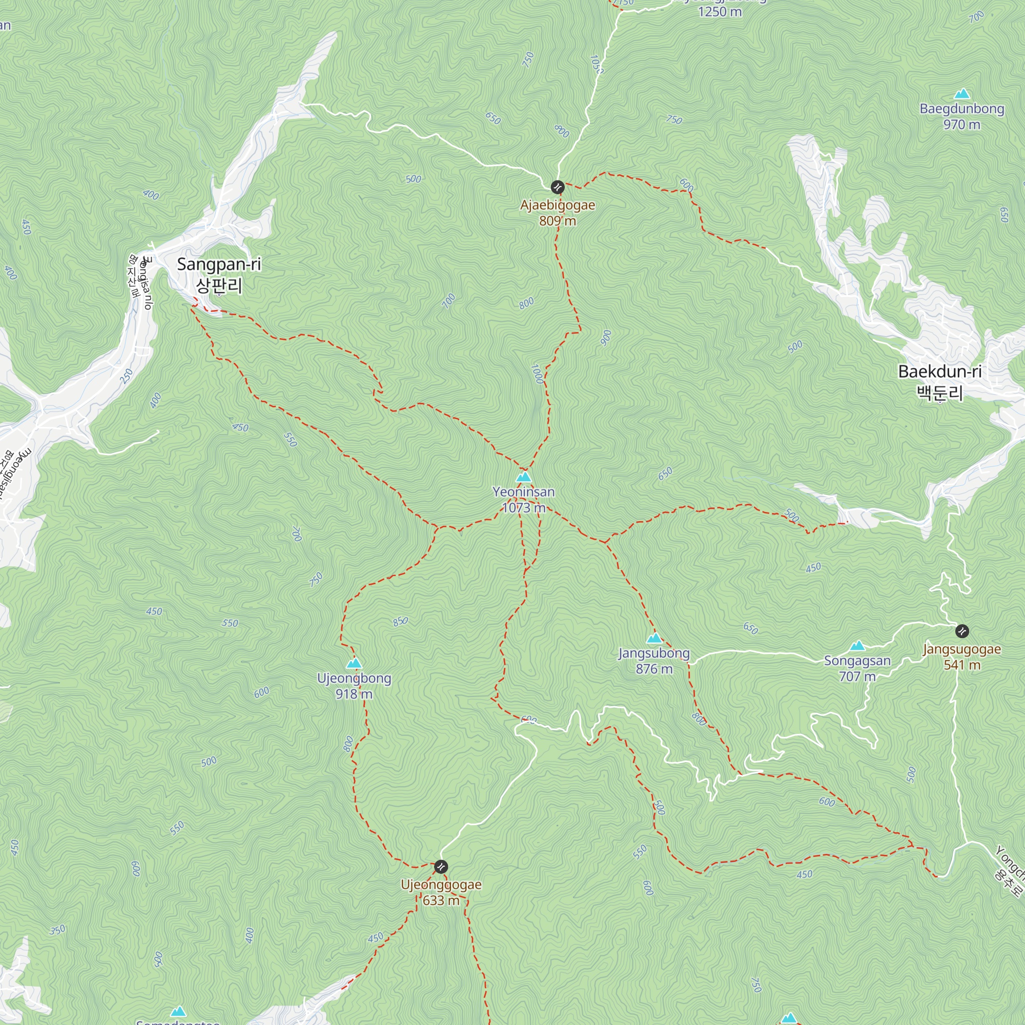 Yeoninsanjang map
