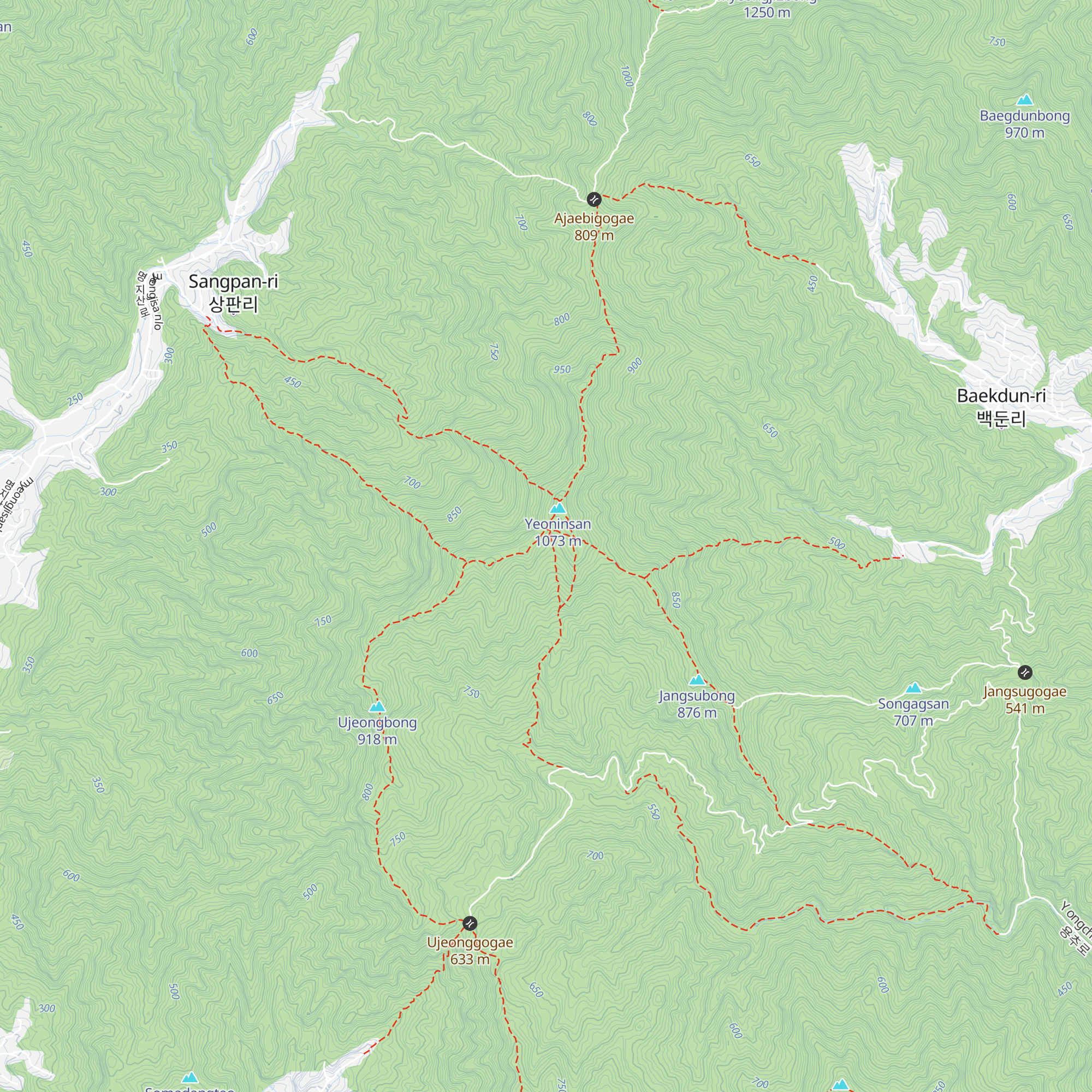 Yeoninsanjang map