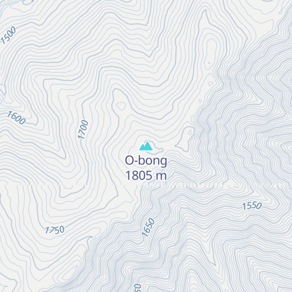 Map of O-bong