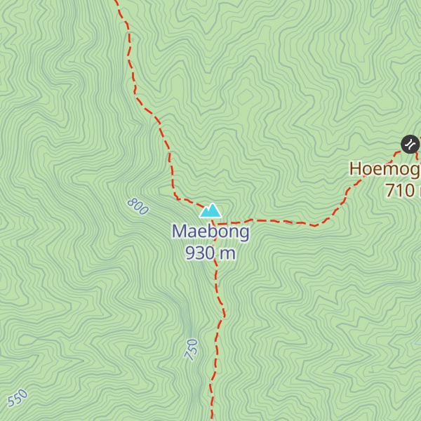Map of Maebong
