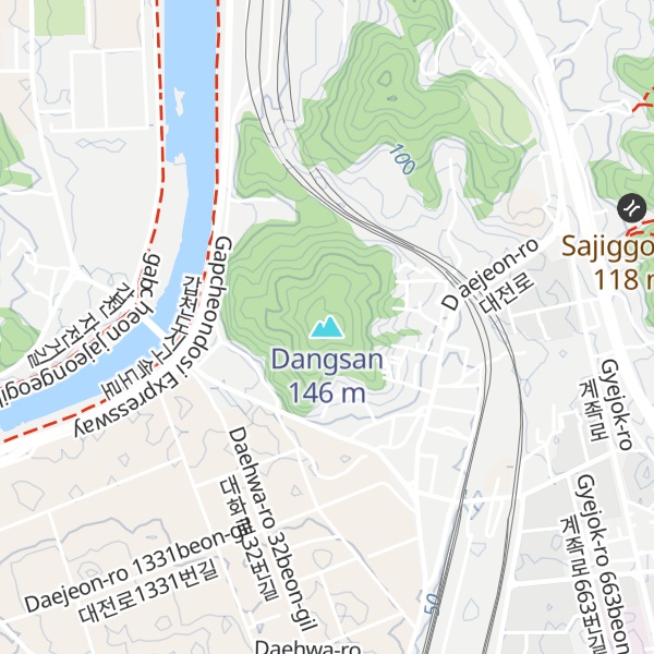 Map of Dangsan
