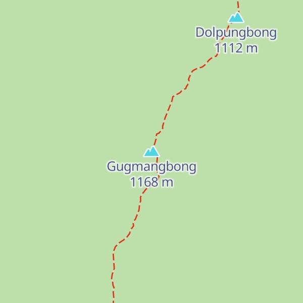 Map of Gugmangbong
