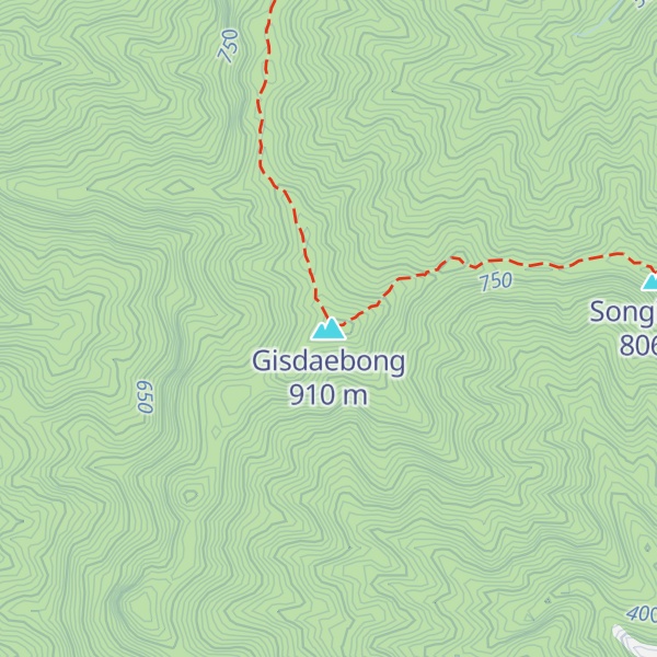 Map of Gisdaebong