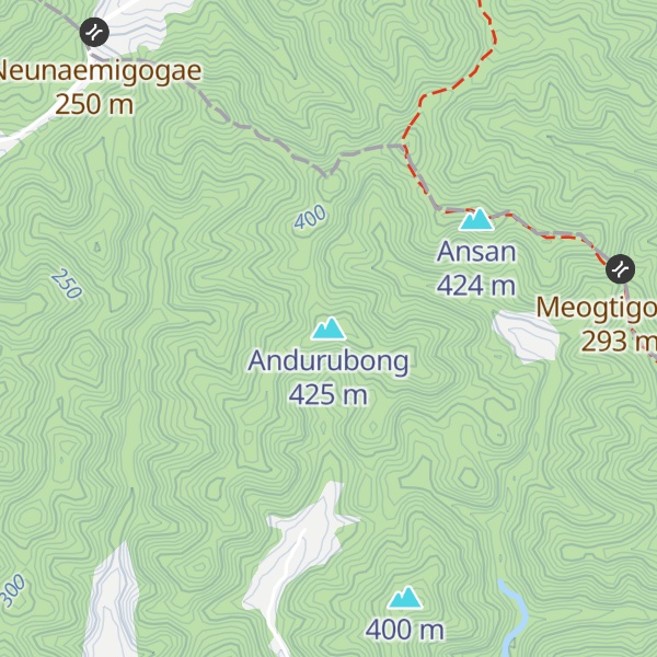 Map of Andurubong