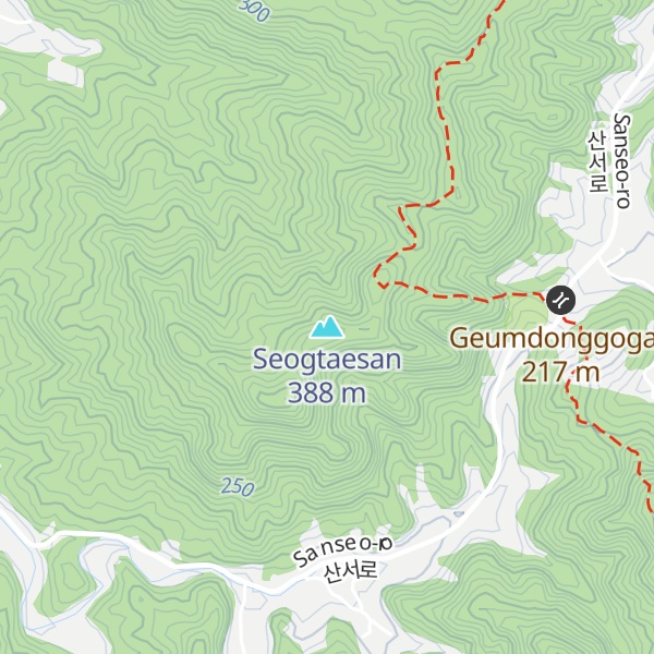 Map of Seogtaesan