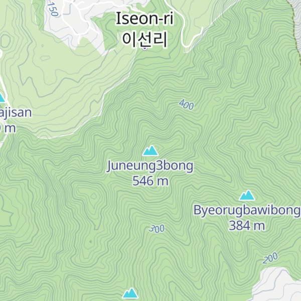 Map of Juneung3bong
