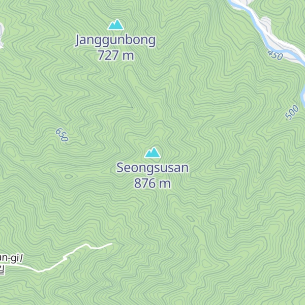 Map of Seongsusan