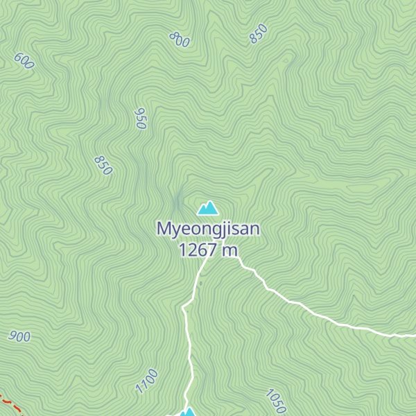 Map of Myeongjisan