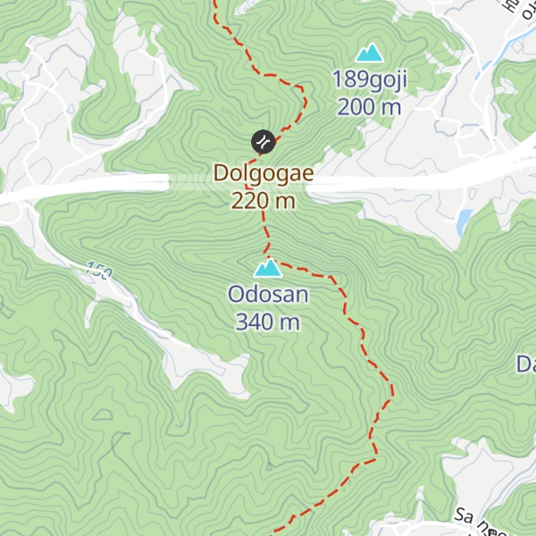 Map of Odosan