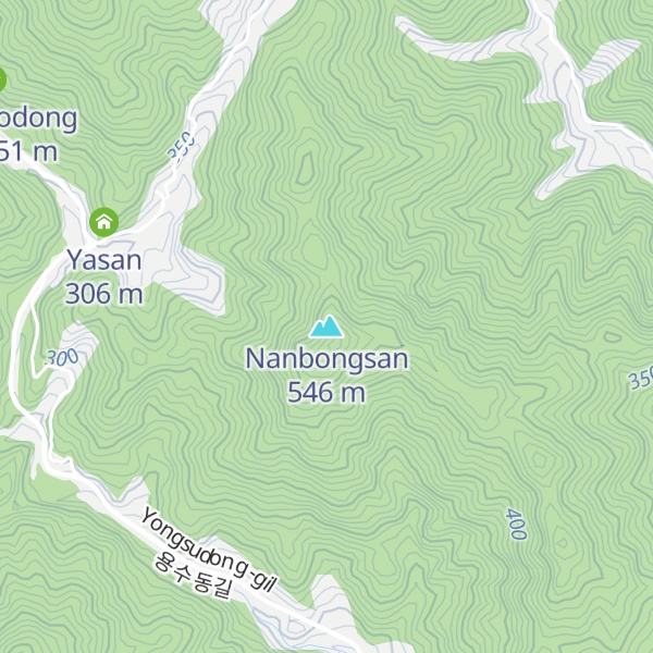 Map of Nanbongsan