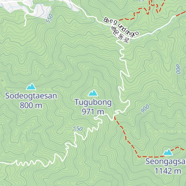 Map of Tugubong