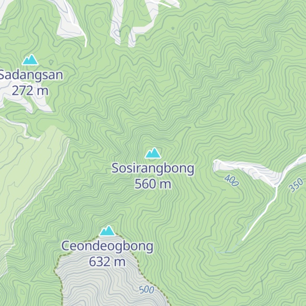 Map of Sosirangbong