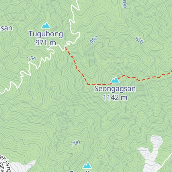Map of Jungseongag